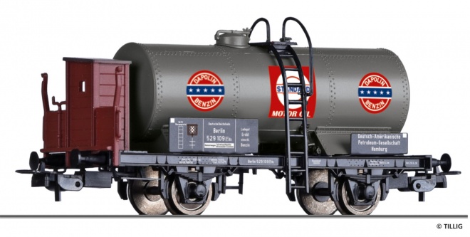 Tank car Deutsch-Amerikanische Petroleum Gesellschaft<br /><a href='images/pictures/Sachsenmodelle/76765-HM.jpg' target='_blank'>Full size image</a>